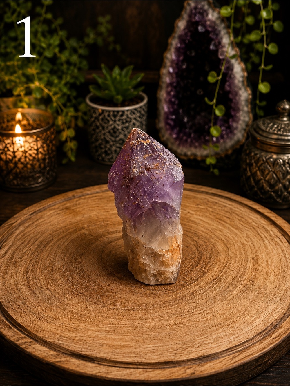 Laser Amethyst Pieces (1) - Picture 2 of 5